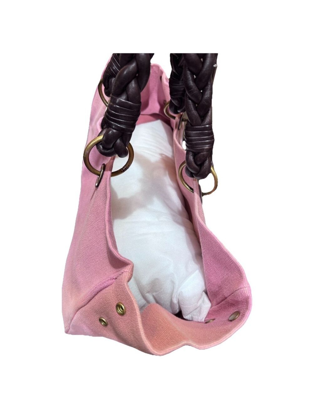Bottega Veneta Sardegna Canvas Tote - Picture 10 of 16
